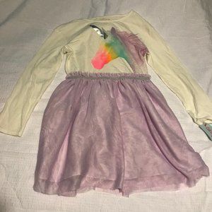 Size Large 10/12  girls unicorn dress